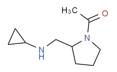CAS No. 1353953-09-9, 1-(2-((Cyclopropylamino)methyl)pyrrolidin-1-yl)ethanone