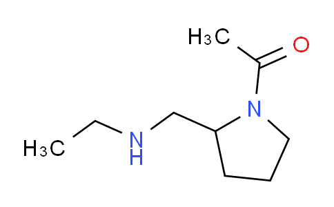 CAS No. 1353983-51-3, 1-(2-((Ethylamino)methyl)pyrrolidin-1-yl)ethanone