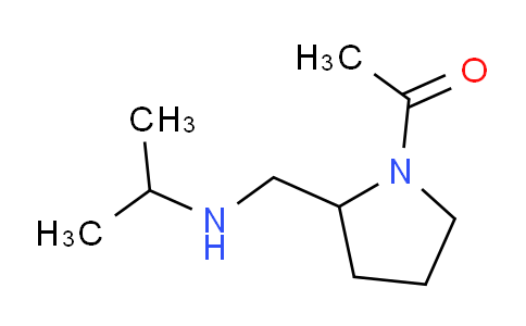 CAS No. 1353944-27-0, 1-(2-((Isopropylamino)methyl)pyrrolidin-1-yl)ethanone