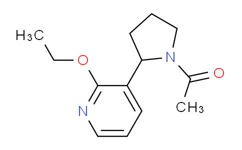 CAS No. 1352503-82-2, 1-(2-(2-Ethoxypyridin-3-yl)pyrrolidin-1-yl)ethanone