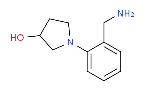 CAS No. 1220033-92-0, 1-(2-(Aminomethyl)phenyl)pyrrolidin-3-ol