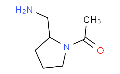 CAS No. 62105-09-3, 1-(2-(Aminomethyl)pyrrolidin-1-yl)ethanone