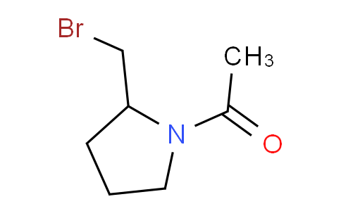 CAS No. 1353954-90-1, 1-(2-(Bromomethyl)pyrrolidin-1-yl)ethanone