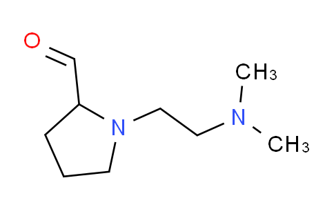 CAS No. 1706447-84-8, 1-(2-(Dimethylamino)ethyl)pyrrolidine-2-carbaldehyde