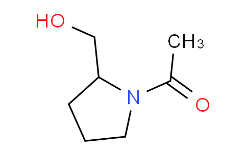 CAS No. 27822-68-0, 1-(2-(Hydroxymethyl)pyrrolidin-1-yl)ethanone