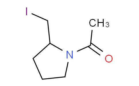 CAS No. 1353973-07-5, 1-(2-(Iodomethyl)pyrrolidin-1-yl)ethanone