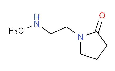 CAS No. 86273-80-5, 1-(2-(Methylamino)ethyl)pyrrolidin-2-one