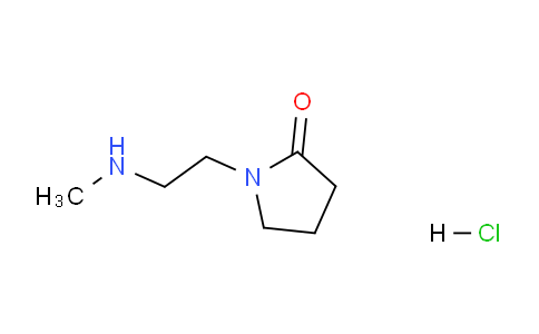 CAS No. 1311313-78-6, 1-(2-(Methylamino)ethyl)pyrrolidin-2-one hydrochloride