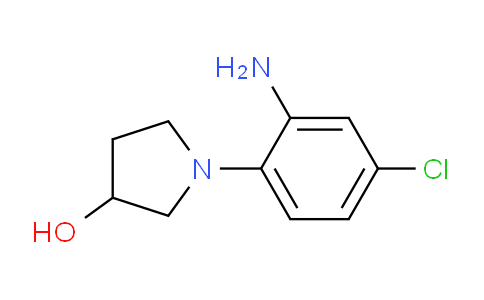 CAS No. 1220037-87-5, 1-(2-Amino-4-chlorophenyl)pyrrolidin-3-ol