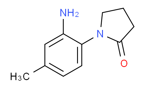 CAS No. 69131-72-2, 1-(2-Amino-4-methylphenyl)pyrrolidin-2-one