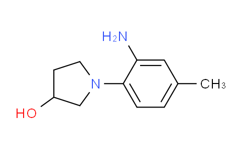 CAS No. 1220034-47-8, 1-(2-Amino-4-methylphenyl)pyrrolidin-3-ol