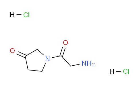 CAS No. 1956355-30-8, 1-(2-Aminoacetyl)pyrrolidin-3-one dihydrochloride
