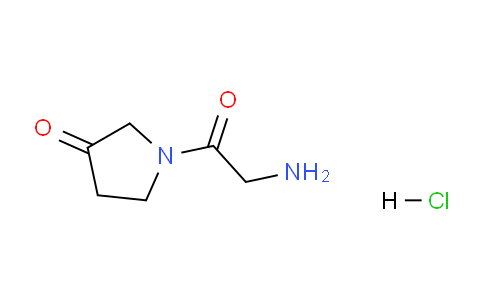 CAS No. 1956386-53-0, 1-(2-Aminoacetyl)pyrrolidin-3-one hydrochloride