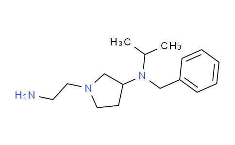 CAS No. 1353965-05-5, 1-(2-Aminoethyl)-N-benzyl-N-isopropylpyrrolidin-3-amine