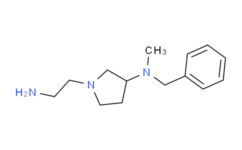 CAS No. 1353983-55-7, 1-(2-Aminoethyl)-N-benzyl-N-methylpyrrolidin-3-amine