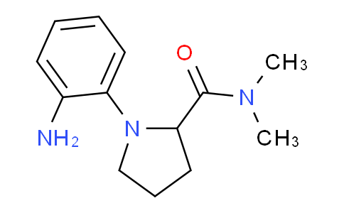 CAS No. 1189557-46-7, 1-(2-Aminophenyl)-N,N-dimethylpyrrolidine-2-carboxamide