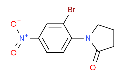 CAS No. 1820703-94-3, 1-(2-Bromo-4-nitrophenyl)pyrrolidin-2-one