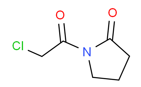 CAS No. 43170-60-1, 1-(2-Chloroacetyl)pyrrolidin-2-one