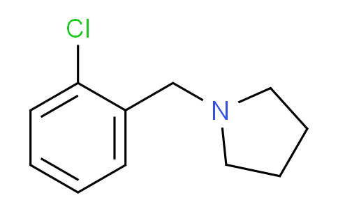 CAS No. 72249-97-9, 1-(2-Chlorobenzyl)pyrrolidine