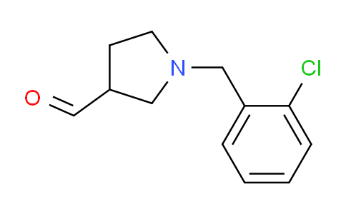 CAS No. 1447962-27-7, 1-(2-Chlorobenzyl)pyrrolidine-3-carbaldehyde
