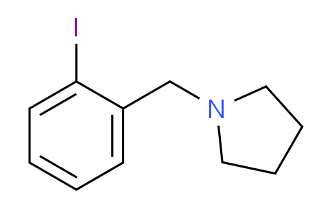 CAS No. 138154-61-7, 1-(2-Iodobenzyl)pyrrolidine