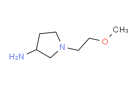 CAS No. 1096335-57-7, 1-(2-Methoxyethyl)pyrrolidin-3-amine