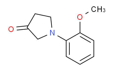 CAS No. 1096881-42-3, 1-(2-Methoxyphenyl)pyrrolidin-3-one