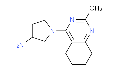 CAS No. 1710195-31-5, 1-(2-Methyl-5,6,7,8-tetrahydroquinazolin-4-yl)pyrrolidin-3-amine