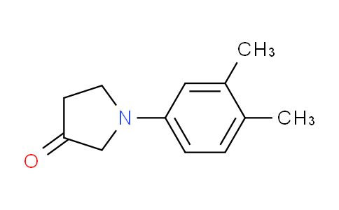 CAS No. 1096881-63-8, 1-(3,4-Dimethylphenyl)pyrrolidin-3-one