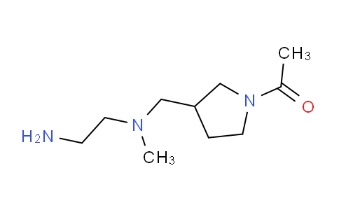 CAS No. 1353944-67-8, 1-(3-(((2-Aminoethyl)(methyl)amino)methyl)pyrrolidin-1-yl)ethanone