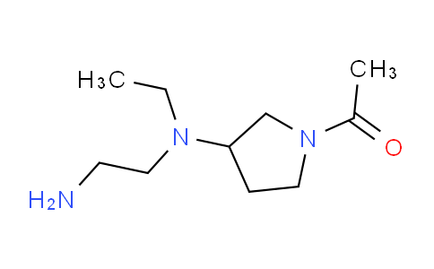 CAS No. 1353961-17-7, 1-(3-((2-Aminoethyl)(ethyl)amino)pyrrolidin-1-yl)ethanone