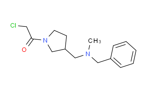 CAS No. 1353962-78-3, 1-(3-((Benzyl(methyl)amino)methyl)pyrrolidin-1-yl)-2-chloroethanone