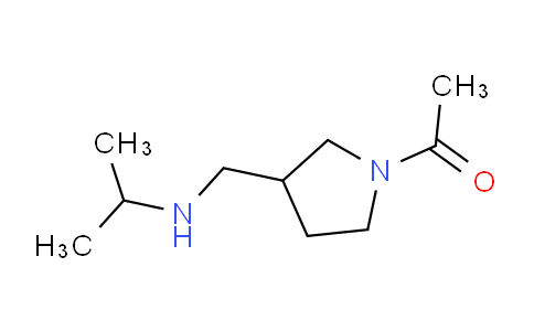 CAS No. 1353965-81-7, 1-(3-((Isopropylamino)methyl)pyrrolidin-1-yl)ethanone