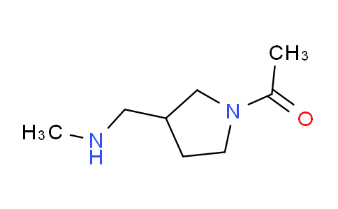 CAS No. 1341939-65-8, 1-(3-((Methylamino)methyl)pyrrolidin-1-yl)ethanone