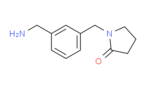 CAS No. 947013-53-8, 1-(3-(Aminomethyl)benzyl)pyrrolidin-2-one