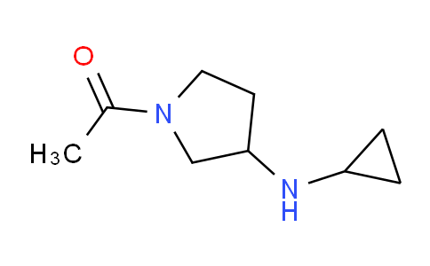 CAS No. 1353986-87-4, 1-(3-(Cyclopropylamino)pyrrolidin-1-yl)ethanone