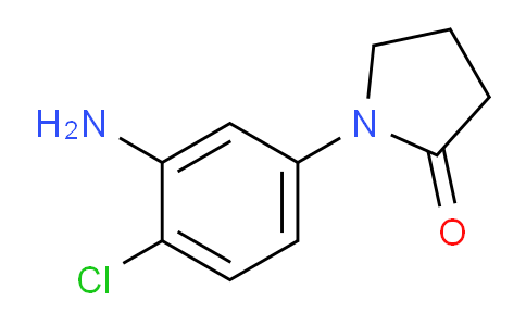 CAS No. 69131-52-8, 1-(3-Amino-4-chlorophenyl)pyrrolidin-2-one
