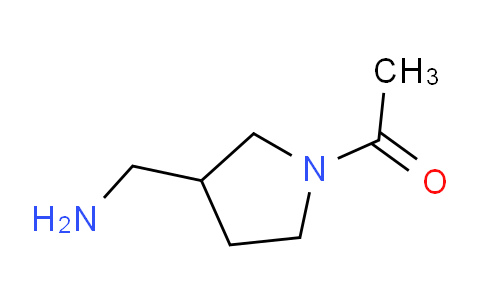 CAS No. 1251055-48-7, 1-(3-Aminomethyl-pyrrolidin-1-yl)-ethanone