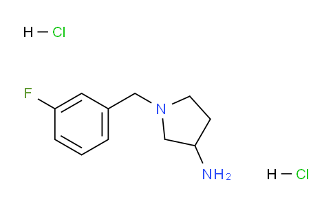 CAS No. 169452-20-4, 1-(3-Fluorobenzyl)pyrrolidin-3-amine dihydrochloride