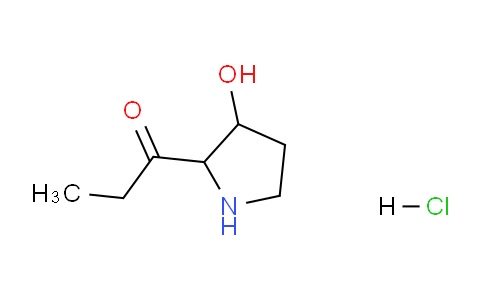 CAS No. 1824051-95-7, 1-(3-Hydroxypyrrolidin-2-yl)propan-1-one hydrochloride