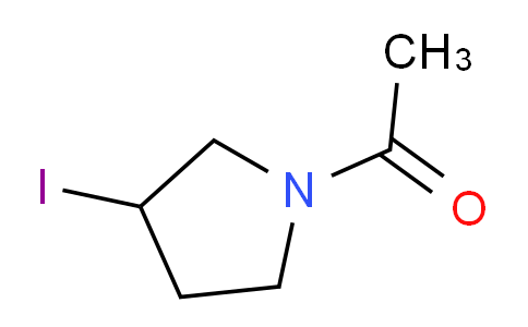 CAS No. 1353970-99-6, 1-(3-Iodopyrrolidin-1-yl)ethanone