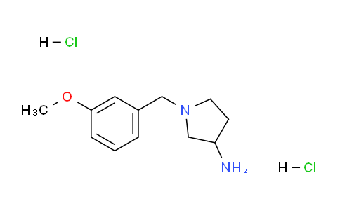 CAS No. 169452-16-8, 1-(3-Methoxybenzyl)pyrrolidin-3-amine dihydrochloride
