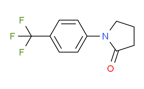 CAS No. 188622-31-3, 1-(4-(Trifluoromethyl)phenyl)pyrrolidin-2-one