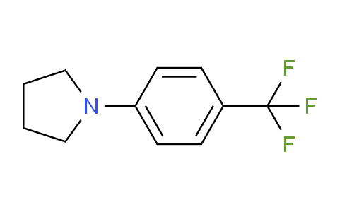 CAS No. 113845-68-4, 1-(4-(Trifluoromethyl)phenyl)pyrrolidine