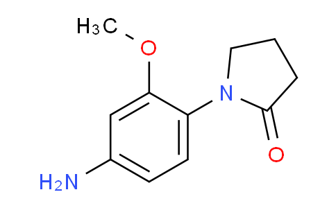 CAS No. 69132-30-5, 1-(4-Amino-2-methoxyphenyl)pyrrolidin-2-one