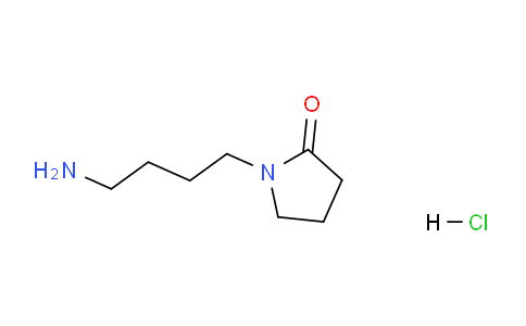 CAS No. 1365968-69-9, 1-(4-Aminobutyl)pyrrolidin-2-one hydrochloride