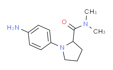 CAS No. 1282001-39-1, 1-(4-Aminophenyl)-N,N-dimethylpyrrolidine-2-carboxamide
