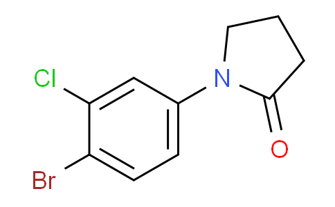CAS No. 1291487-17-6, 1-(4-Bromo-3-chlorophenyl)pyrrolidin-2-one