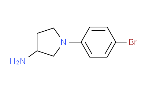 CAS No. 1181332-98-8, 1-(4-Bromophenyl)pyrrolidin-3-amine
