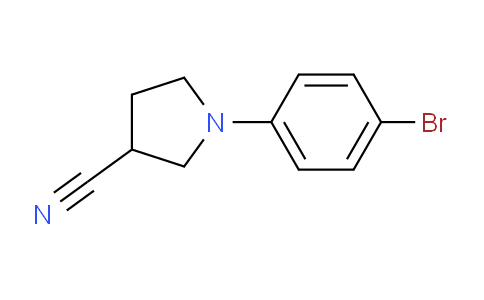 CAS No. 1512329-94-0, 1-(4-Bromophenyl)pyrrolidine-3-carbonitrile